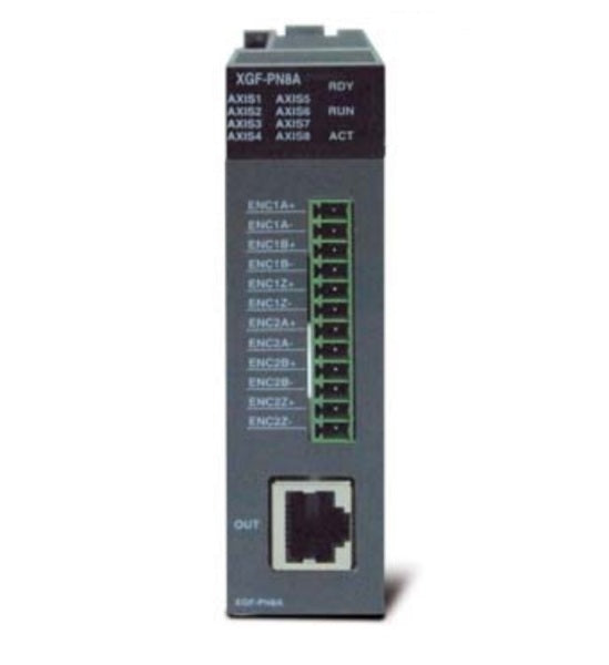 LS PLC XGT Series XGF-PN8B 8-Axis Positioning Standard EtherCAT Network Support