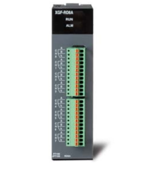 LS PLC XGT Series XGF-RD8A 8-Channel RTD Temperature Input Module