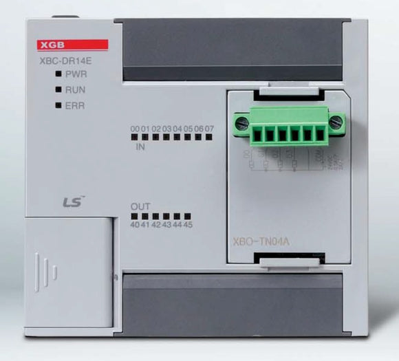 LS PLC XBC Series XBC-DR14E Economic Type Main Unit 14 I/O Points / Relay Output