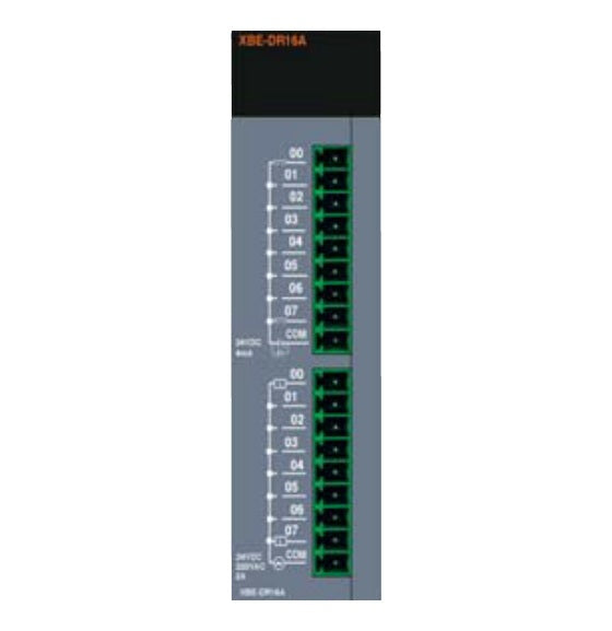 LS PLC XBC Series XBE-DR16A DC Input/ Relay Output Expansion Unit