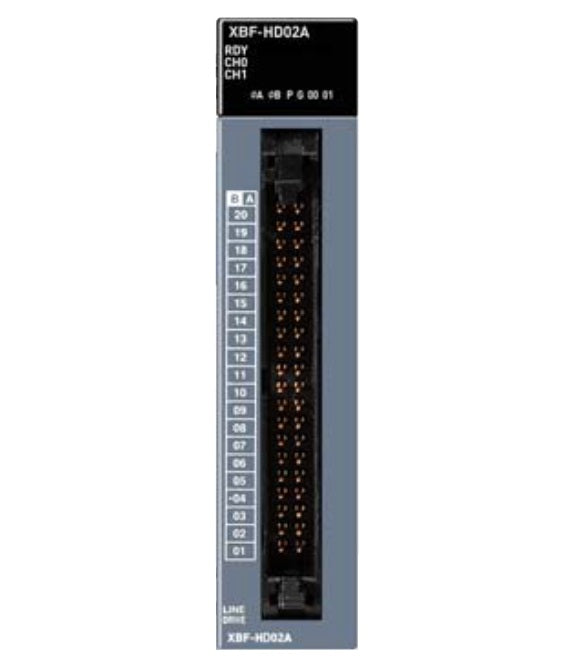 LS PLC XGB Series XBF-HD02A Expansion High speed counter module