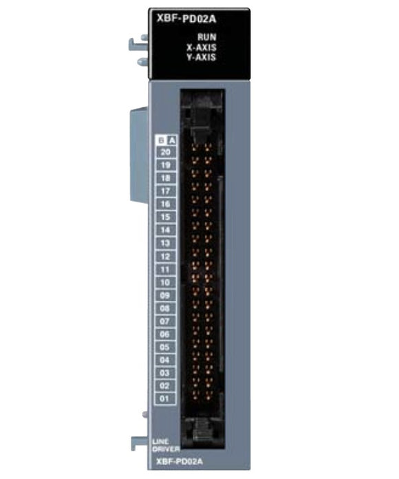 LS PLC XGB Series XBF-PD02A Expansion Positioning Module Line drive 2 axis