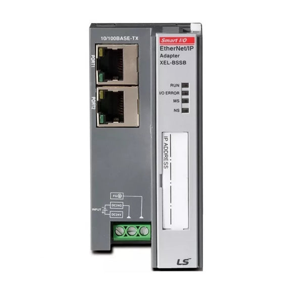 LS PLC SMART I/O XEL-BSSB EtherNet IP XGT Series RJ-45 2 Port module 10/100Mbps